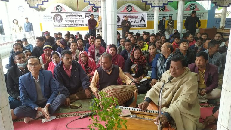 খাগড়াছড়িতে বেগম খালেদা জিয়ার আত্মার শান্তি কামনায় সনাতনী ও ত্রিপুরা সম্প্রদায়ের বিশেষ প্রার্থনা