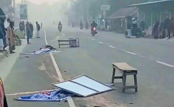 নীলফামারীতে ট্রাকচাপায় বৃদ্ধের মৃত্যু
