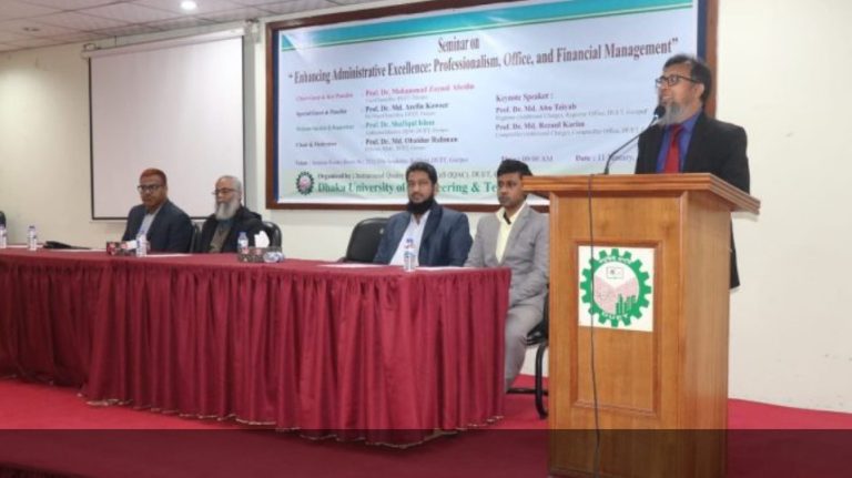 ডুয়েটকে ‘সেন্টার অব এক্সিলেন্স’ হিসেবে গড়ে তোলার আহ্বান উপাচার্যের