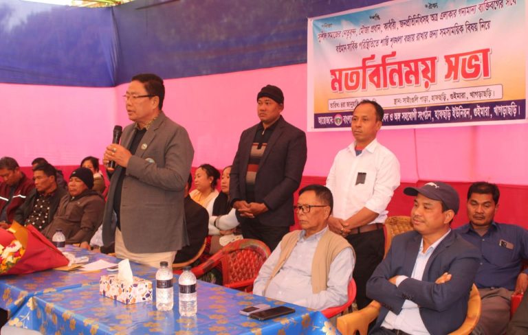খাগড়াছড়ি গুইমারায় মারমা সম্প্রদায়ের উন্নয়ন ও ঐক্যবৃদ্ধি নিয়ে মতবিনিময় সভা