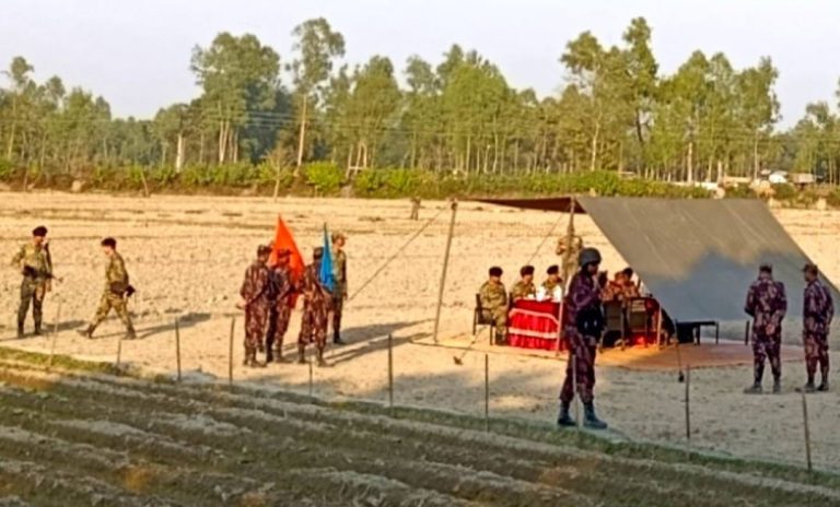 ফুলবাড়ী সীমান্তে নতুন সড়ক নির্মাণ নিয়ে উত্তেজনা নিরসন, বিজিবি–বিএসএফ সম্মত