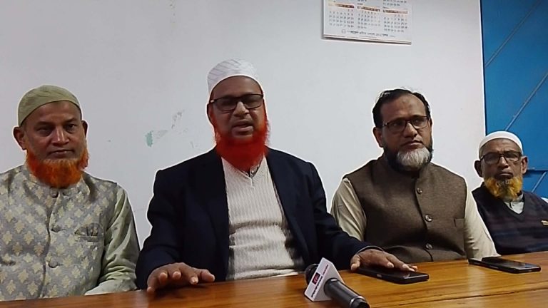 মাওলানা দবিবুর রহমানের পক্ষে সমর্থন জানিয়ে শেরপুর পৌরসভায় সৌজন্য সভা