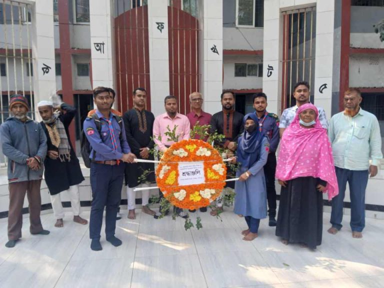 সদরপুর সরকারি কলেজে অমর একুশে উপলক্ষে আলোচনা সভা