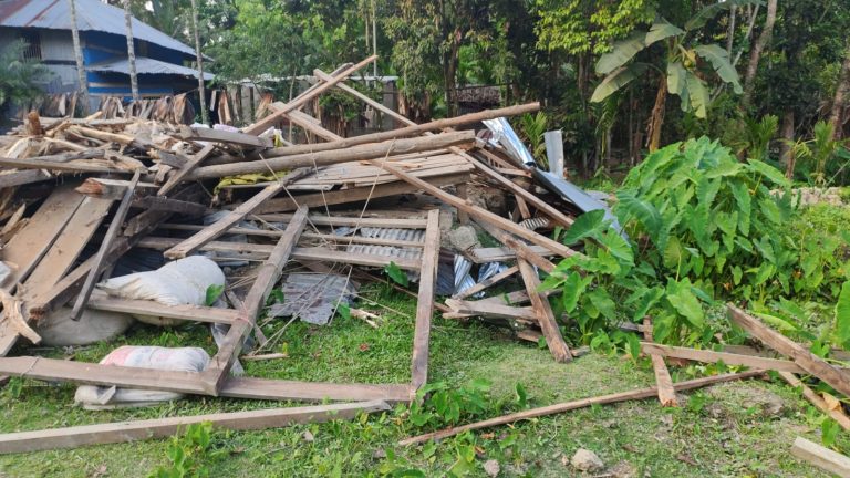 পিরোজপুরে জমি নিয়ে বিরোধ, প্রতিপক্ষের হামলায় বাড়িঘর ভাঙচুর