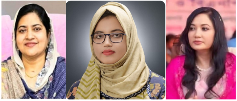 সংরক্ষিত নারী আসনে নাটোরে আলোচনায় সাবিনা ছবি, মহুয়া কচি ও সানজিদা তুলি