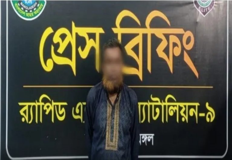 নাসিরনগরের আলোচিত  নারী হত্যা মামলার আসামি মৌলভীবাজার থেকে গ্রেফতার