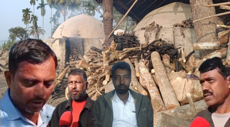 বরগুনার আজগরকাঠীতে অবৈধ কয়লা চুল্লি পুনরায় চালু, পরিবেশ অধিদপ্তরের কঠোর ব্যবস্থা আহ্বান
