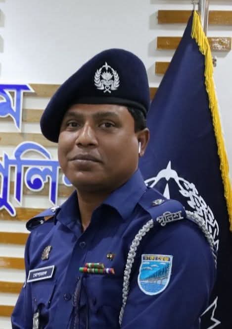 ​সাটুরিয়া থানার নতুন ওসি মোশারফ হোসেনের যোগদান