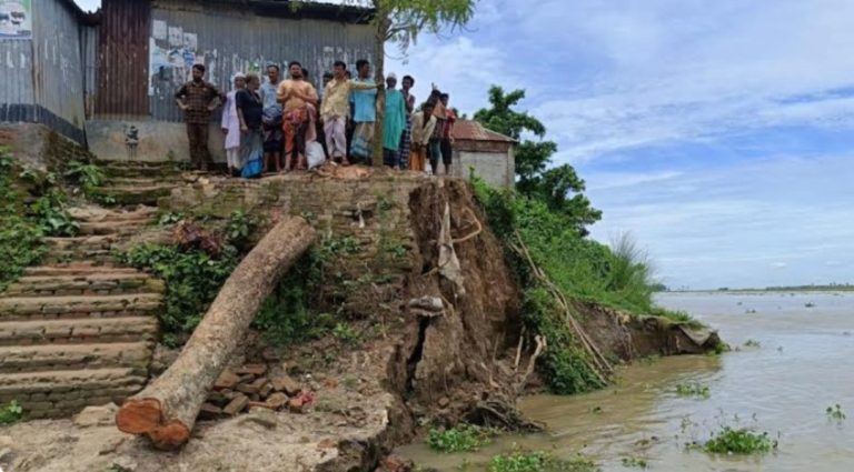 নাসিরনগরে চাতলপাড় মেঘনার ভাঙ্গনে দিশেহারা, জনভোগগন্তি চরমে