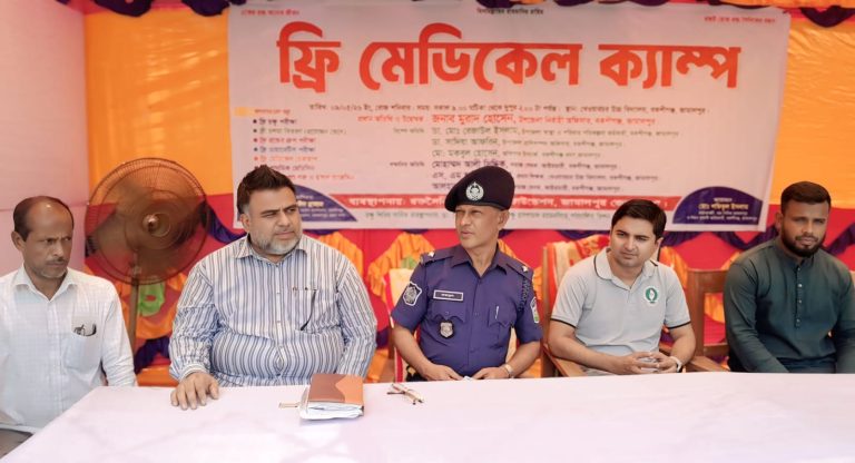 প্রবাসী দুই ভাইয়ের মানবিক উদ্যোগে বকশীগঞ্জে বিনামূল্যে চিকিৎসাসেবা