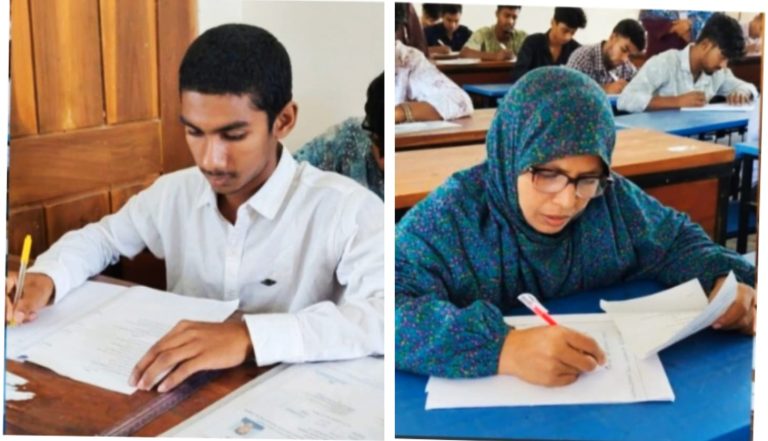 নাটোরে এক সঙ্গে একই কেন্দ্রে মা ও ছেলের এসএসসি পরীক্ষায় অংশগ্রহণ
