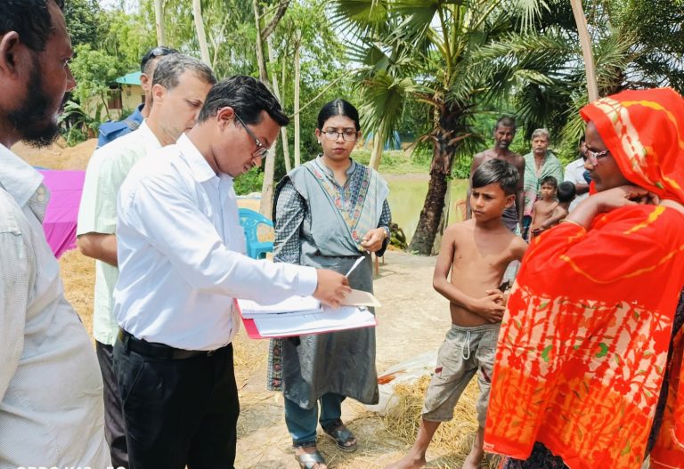 সিংড়ায় ফসলি জমিতে পুকুর খনন, দুইজনকে ১ লাখ টাকা জরিমানা