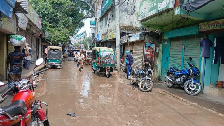 নাগরপুর-চৌহালী সড়ক বেহাল, চরম দুর্ভোগে জনসাধারণ