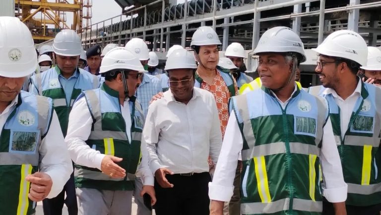 রামপাল তাপবিদ্যুৎকেন্দ্র পরিদর্শনে বিদ্যুৎ প্রতিমন্ত্রী অনিন্দ্য ইসলাম অমিত