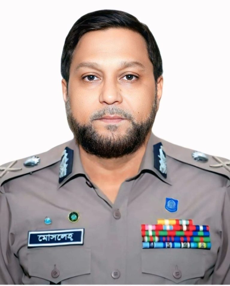 নতুন ডিএমপি কমিশনার রামগড়ের কৃতি সন্তান মোসলেহ উদ্দিন আহমেদ তুহিন