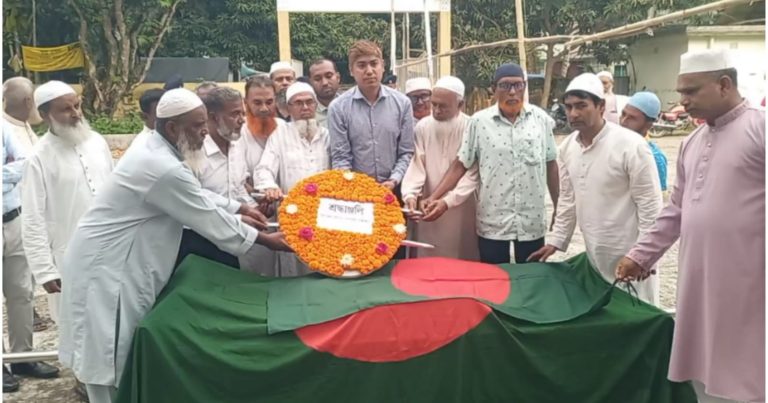 নাগরপুরে বীর মুক্তিযোদ্ধা মো. রফিকুল ইসলামের রাষ্ট্রীয় মর্যাদায় দাফন সম্পন্ন