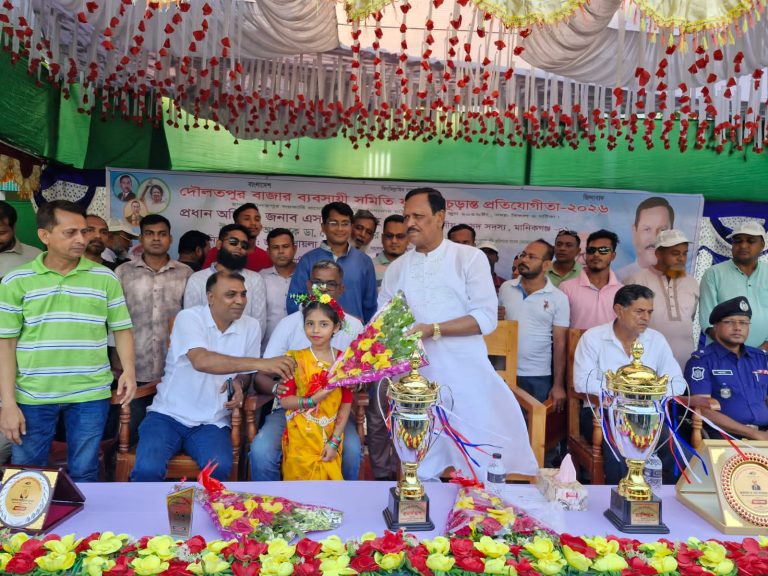 খেলাধুলার মাধ্যমে মাদক ও ইভটিজিং সমাজ থেকে বিতাড়িত করতে হবে: এসএ জিন্নাহ কবির
