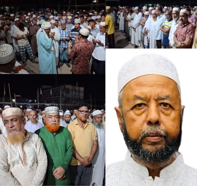 নাঙ্গলকোট বাজার ব্যবসায়ী দুলালের জানাজা ও দাফন সম্পন্ন