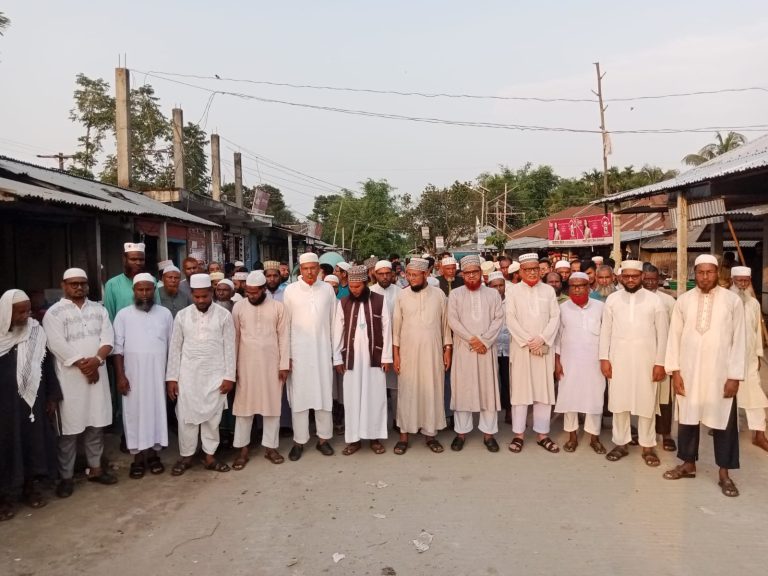 ডিমলায় সীমান্তে পুশ-ইন ও হত্যার প্রতিবাদে বিক্ষোভ মিছিল ও সমাবেশ