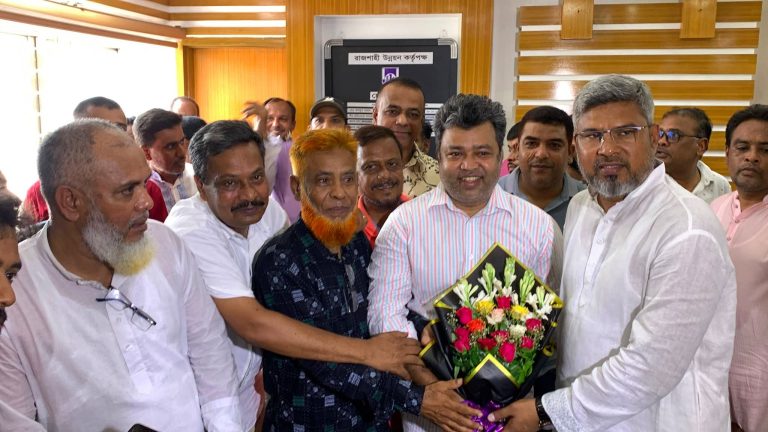 রাজশাহীকে বাসযোগ্য ও দুর্নীতিমুক্ত শহর গড়ার ঘোষণা আরডিএ চেয়ারম্যানের