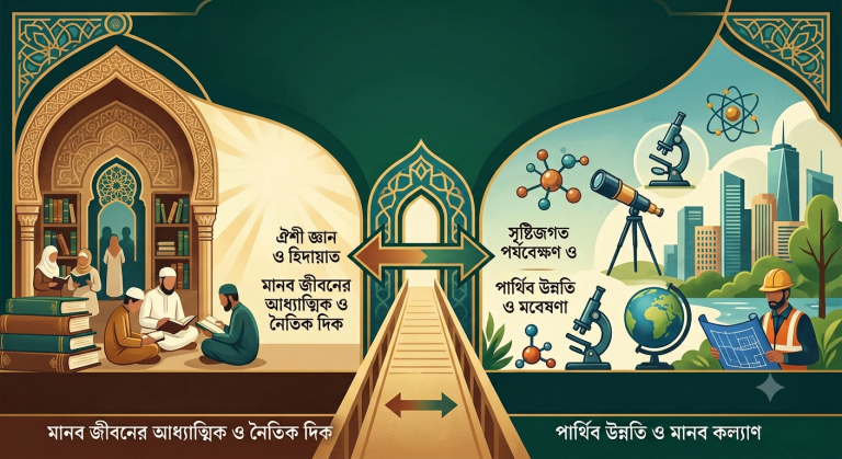 সমকালীন ইসলামী চিন্তাধারায় ‘শরয়ী বিজ্ঞান’ এবং ‘জাগতিক বা প্রাকৃতিক বিজ্ঞানের আন্তঃসম্পর্ক