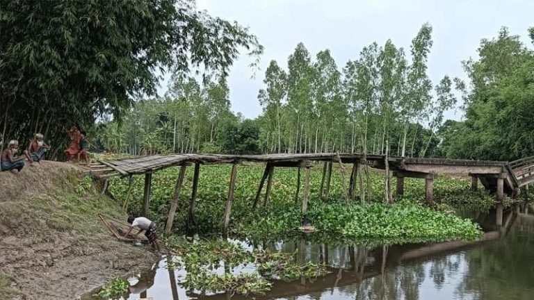 ২৩ বছর ধরে ভেঙে পড়ে আছে বেরুবাড়ী বাহেজের ঘাট সেতু, চরম দুর্ভোগে ১৫ গ্রামের মানুষ